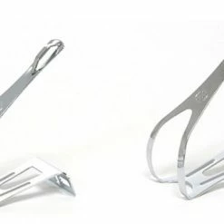 SMParts. SM-Parts Pedalhaken Track Niro Chrom