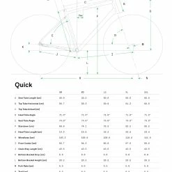 Cannondale Quick 4 Disc Commuter 1x Antrieb - Komplettrad -Cyclocross Verkaufsgeschäft Cannondale C31400M Quick 4 Geo