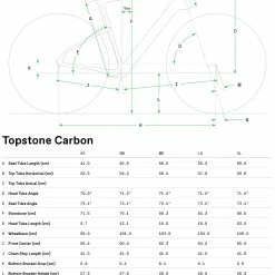 Cannondale TOPSTONE Carbon 2 / Shimano GRX 800 - Tinted Saber -Cyclocross Verkaufsgeschäft Cannondale Topstone CRB Geo 4409 7