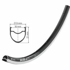 DT-Swiss RR411 Hohlkammer Felge 28" 700c
