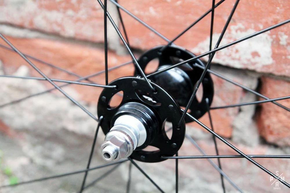 H+Son Archetype X Halo Track Laufradsatz Schwarz, 24/32 Loch – Bild 2