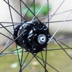 Halo EX-3 20" Vorderrad Mit Shutter Precision Nabendynamo SD-8 Disc / Schwarz -Cyclocross Verkaufsgeschäft Halo EX3 Shutter SD8 5