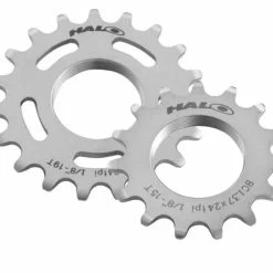 Halo Track Cog Fixed-Ritzel 1/8" - Silber