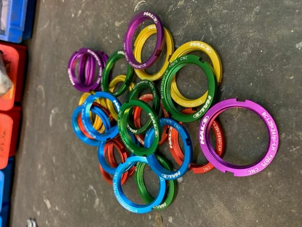 HALO Track Fixed-Ritzel Lockring - Aluminium 2 HALO Track Fixed-Ritzel Lockring - Aluminium – Bild 2