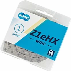 KMC Z1eHX Singlespeed Kette 1/2" X 1/8" - Silber -Cyclocross Verkaufsgeschäft KMC Z1eHX 2