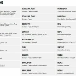 Marin Bikes Gestalt 2.5 Disc - 2021 Black/Red -Cyclocross Verkaufsgeschäft Marin Gestalt 2 5 Ausstattung