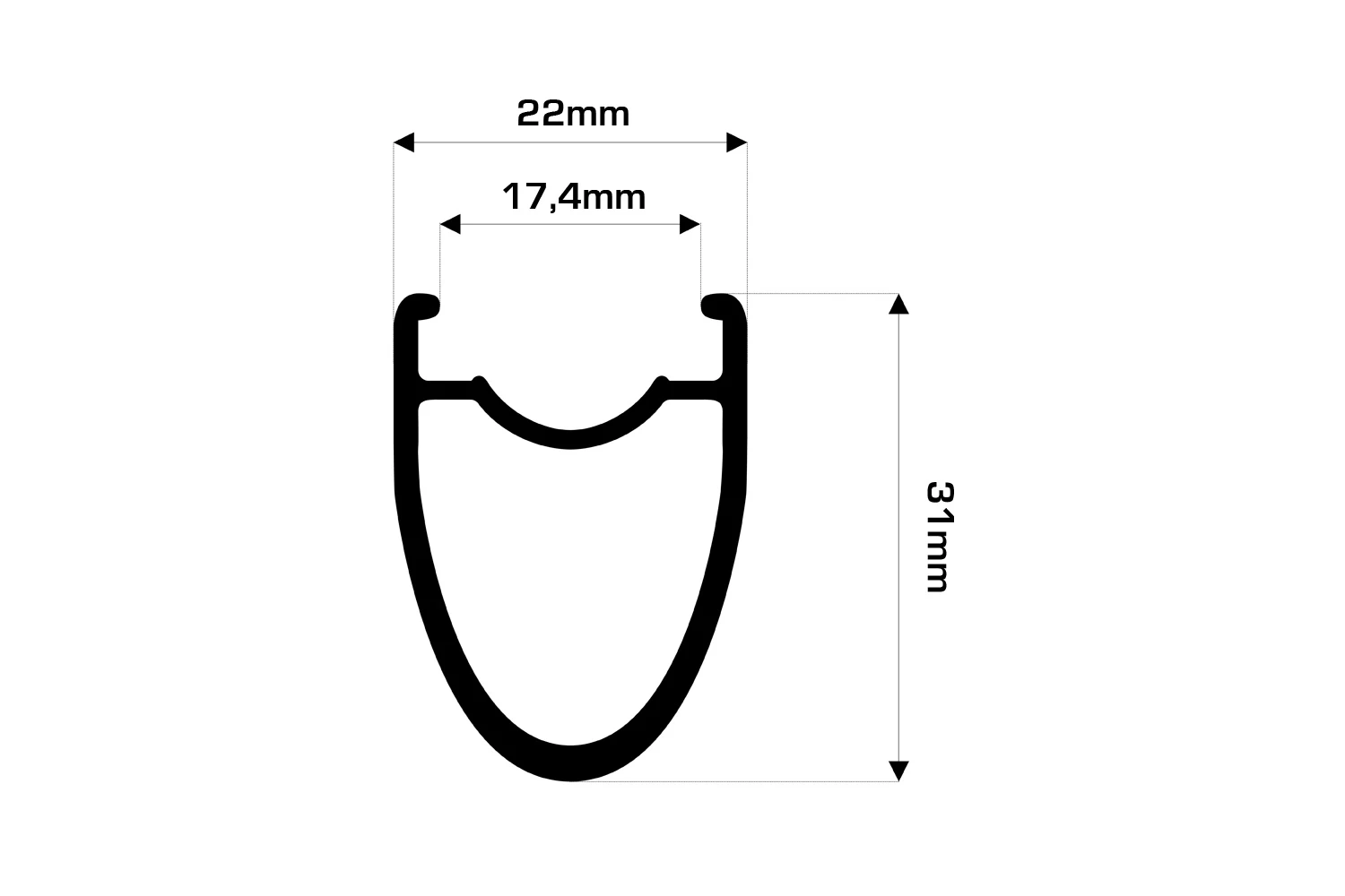 SMParts. SM-Parts SMP30 DISC Hochprofil Aluminium Felge 28" 700c 8 SMParts. SM-Parts SMP30 DISC Hochprofil Aluminium Felge 28" 700c – Bild 8