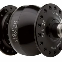 SON Nabendynamo SON 28 Nabendynamo 6-Loch Disc Schnellspanner, 32 Loch