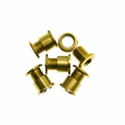 SMParts. Kettenblattschrauben Aluminium -Cyclocross Verkaufsgeschäft blb single chainring bolts gold