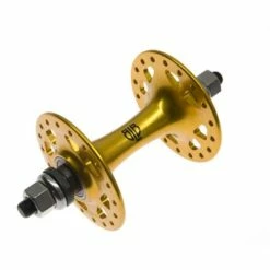 BLB Alloy Track Hochflansch Vorderradnabe -Cyclocross Verkaufsgeschäft blbhubfrontgold2a