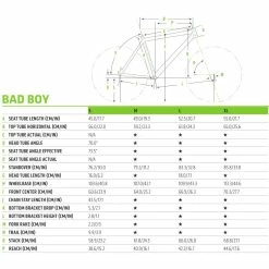 Cannondale Bad Boy 1 -2022- Riemenantrieb -Cyclocross Verkaufsgeschäft cannondale badboy geo 2647 21