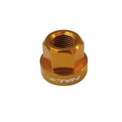 Halo Aluminium Axle Nuts Achsmuttern 9mm & 10mm -Cyclocross Verkaufsgeschäft huha m10 gld