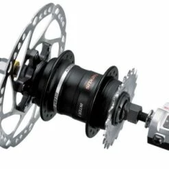 Shimano Nexus 3-Gang Scheibenbrems-Nabe Schwarz