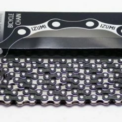 Izumi Jet Black Track Chain Bahn Kette 1/2 X 1/8" -Cyclocross Verkaufsgeschäft izumi jet black silber schwarz