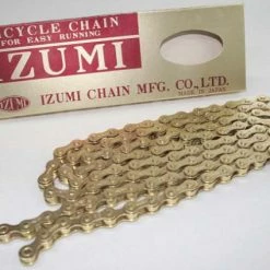 Izumi Standard Track Chain Bahn Kette 1/2 X 1/8" -Cyclocross Verkaufsgeschäft izumi standard chain gold