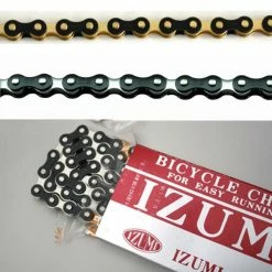 Izumi Jet Black Track Chain Bahn Kette 1/2 X 1/8"