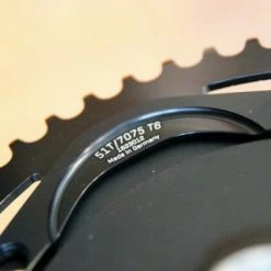 Kappstein Ruphus Track CNC Kettenblatt - 1/8" - Schwarz -Cyclocross Verkaufsgeschäft kappstein ruphus 7