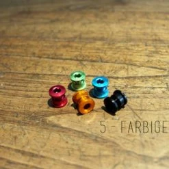 SMParts. Kettenblattschrauben 2-fach Aluminium -Cyclocross Verkaufsgeschäft kettenblatt schrauben sortiert 2 2455 9