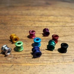 SMParts. Kettenblattschrauben 2-fach Aluminium -Cyclocross Verkaufsgeschäft kettenblatt schrauben sortiert 4 2455 7