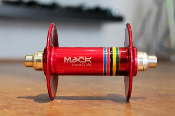 MACK HUBS Superlight Track Vorderrad Nabe Hochflansch - Farbig 5 MACK HUBS Superlight Track Vorderrad Nabe Hochflansch - Farbig – Bild 5