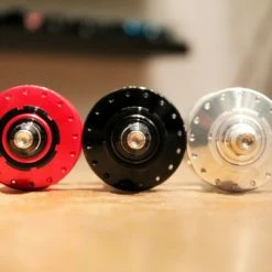 MACK HUBS Superlight Track Hinterrad Nabe Hochflansch - Schwarz