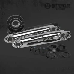 Ruff Cycle Ruff-Cycles 3-tlg. Kurbelgarnitur 140mm - Industrielager - Silber