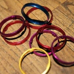 Contec SM-Parts Singlespeed Distanz-Spacer 5mm - Farbig -Cyclocross Verkaufsgeschäft sm parts spacer5mm bunt 3