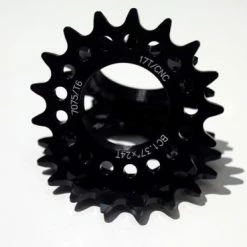 SMParts. SM-Parts Aluminium Track Schraubritzel -Cyclocross Verkaufsgeschäft sm parts track cog black2