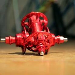 Spike Track Hochflansch Vorderradnabe 16 Spike Track Hochflansch Vorderradnabe -Cyclocross Verkaufsgeschäft spike track hubs red